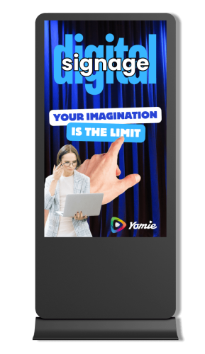 digital-signage kiosk